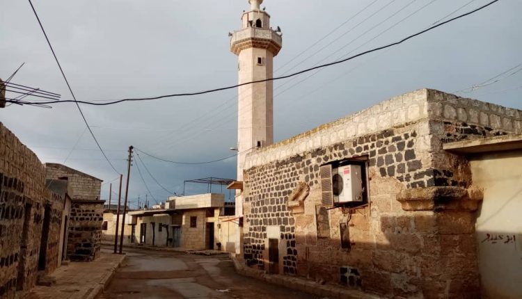 قرية أبين جنوب عفرين بريف حلب الشمالي
