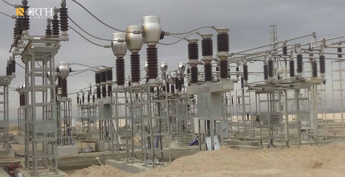 محطة تحويل الكهرباء في تل تمر – نورث برس