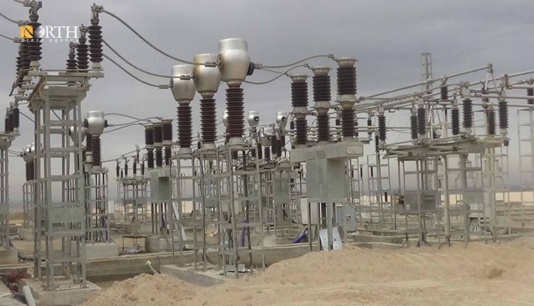 محطة تحويل الكهرباء في تل تمر – نورث برس