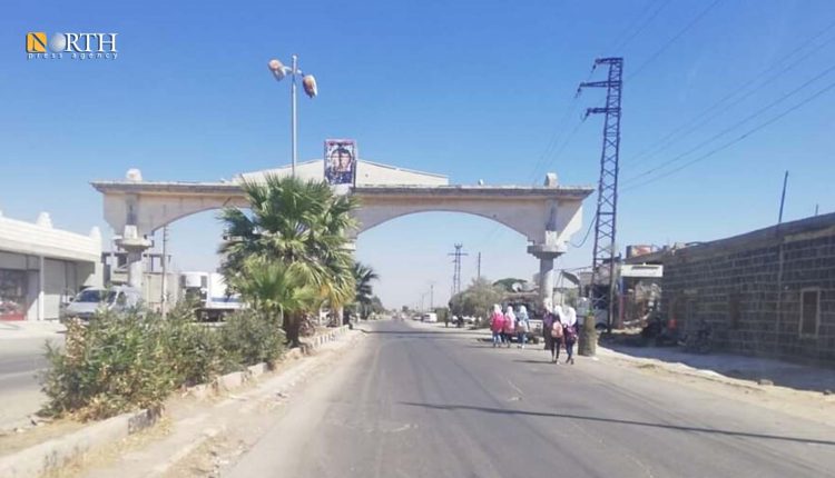 مدخل مدينة جاسم بريف درعا - نورث برس