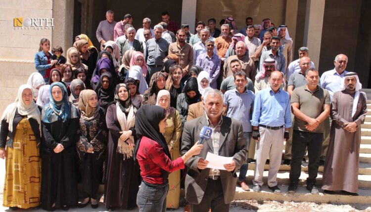 بيان مجلس مقاطعة تل أبيض في بلدة عين عيسى شمالي الرقة – نورث برس