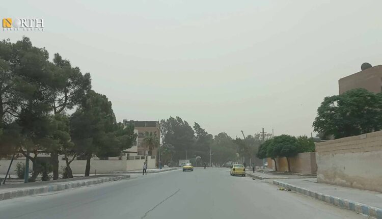 دوار الشرطة العسكرية وسط مدينة الطبقة – نورث برس