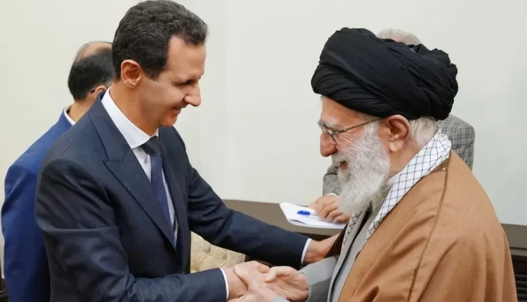 زيارة سابقة للأسد إلى طهران ولقائه بخامنئي