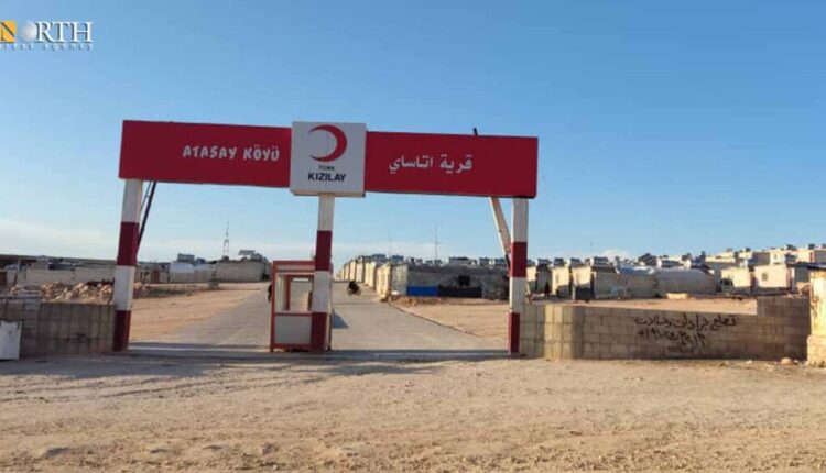 "قرية اتاساي" مستوطنة تركية تديرها هيئة تحرير الشام في إدلب- نورث برس