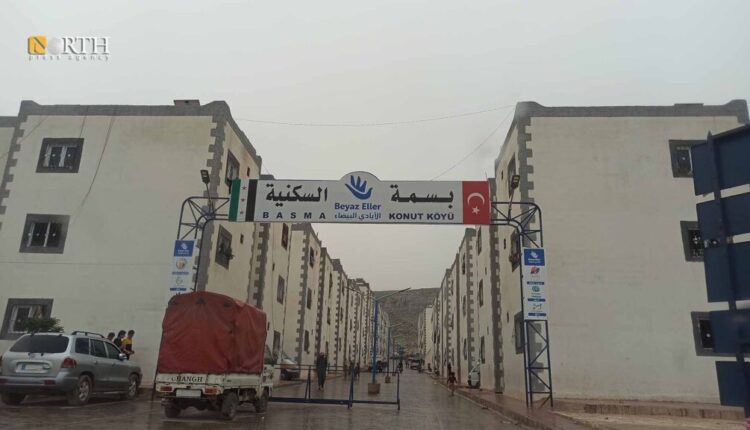 مستوطنة تركية بدعم فلسطيني في عفرين- نورث برس