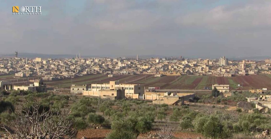 منطقة الطامورة وباشمرا في ريف حلب الشمالي الغربي- نورث برس