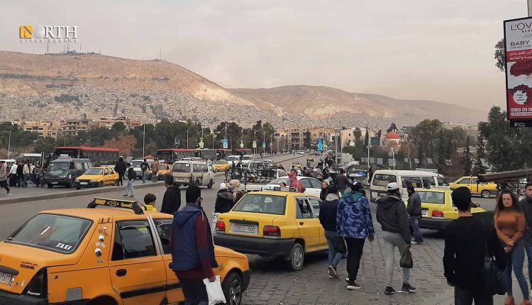 منطقة جسر الرئيس وسط دمشق- نورث برس