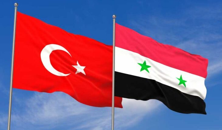 العلمين السوري والتركي