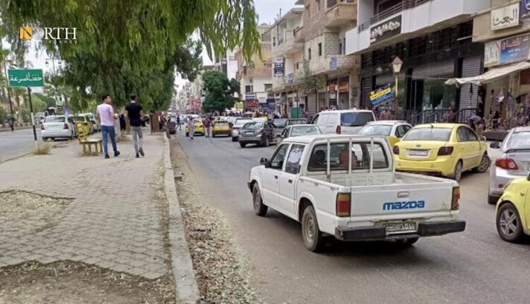 السوق التجاري في درعا