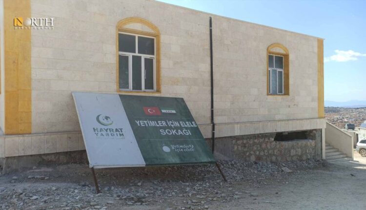 مستوطنات تركية قرب بلدة دير حسان، شمالي إدلب