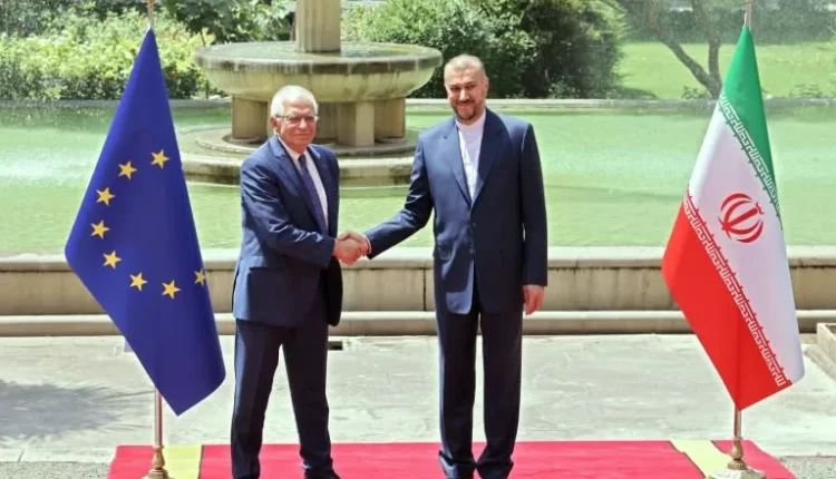 وزير الخارجية الإيراني ومنسق السياسة الخارجية بالاتحاد الأوروبي-إنترنت
