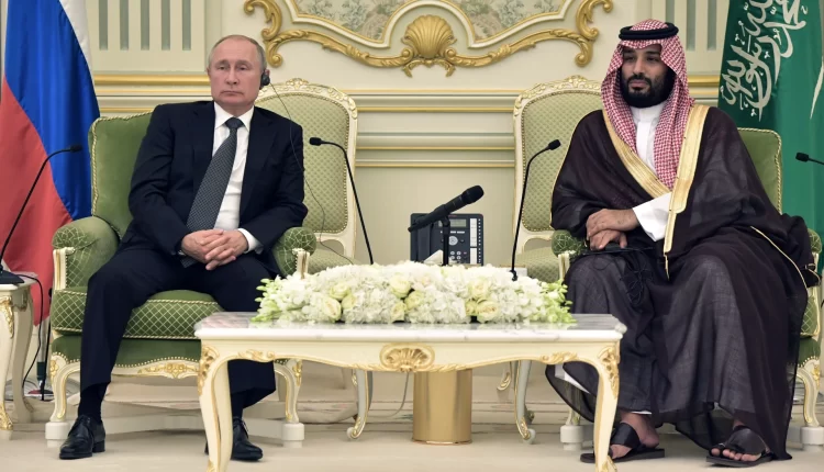 ولي العهد السعودي والرئيس الروسي