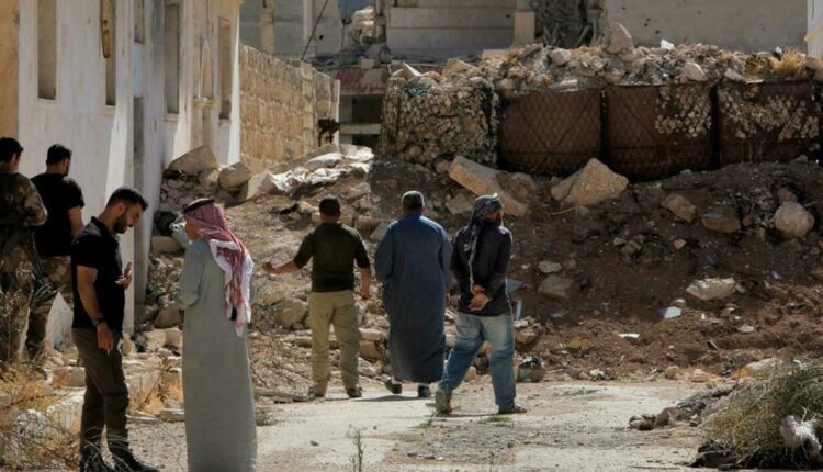 سكان بلدة تادف على خط التماس مع القوات الحكومية- متداول