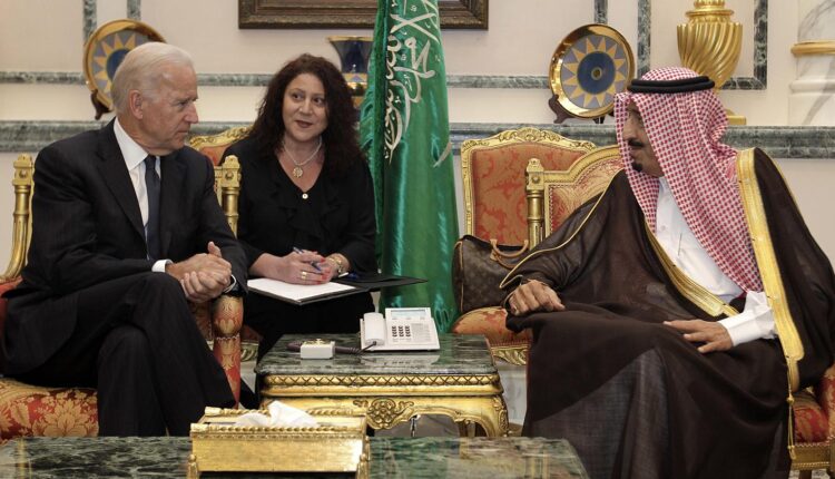 الرئيس الأميركي والملك السعودي