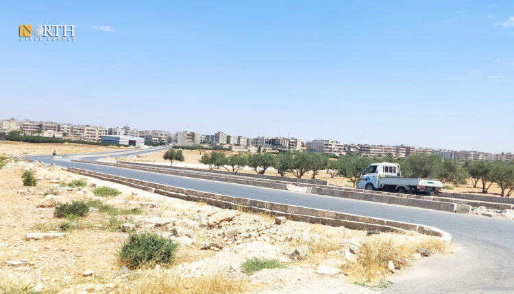 المدخل الجنوبي لمدينة منبج – نورث برس