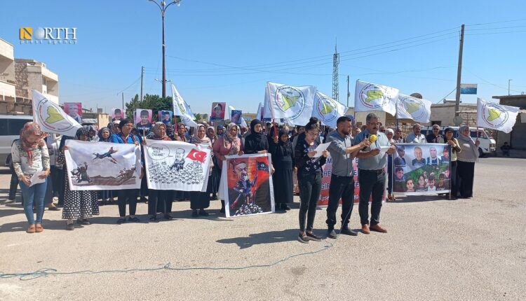 بيان مجلس سوريا الديمقراطية في ريف حلب الشمالي _ نورث برس