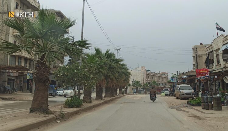 حي المحمودية في مدينة عفرين- نورث برس