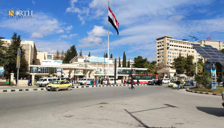 ساحة الجامعة في حلب أرشيف نورث برس