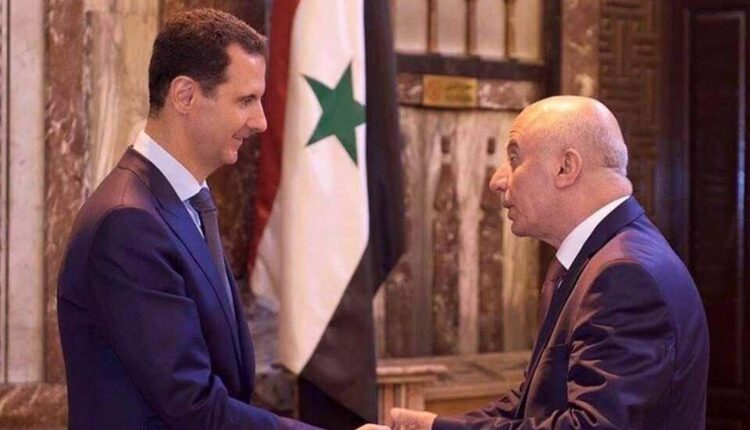 عمر أوسي رئيس المبادرة الوطنية للكرد السوريين والرئيس السوري