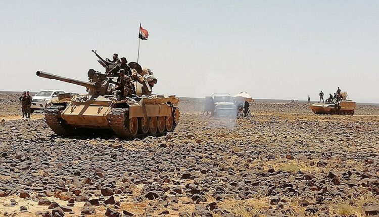 قوات حكومية في عملية تمشيط ببادية دير الزور - متداول