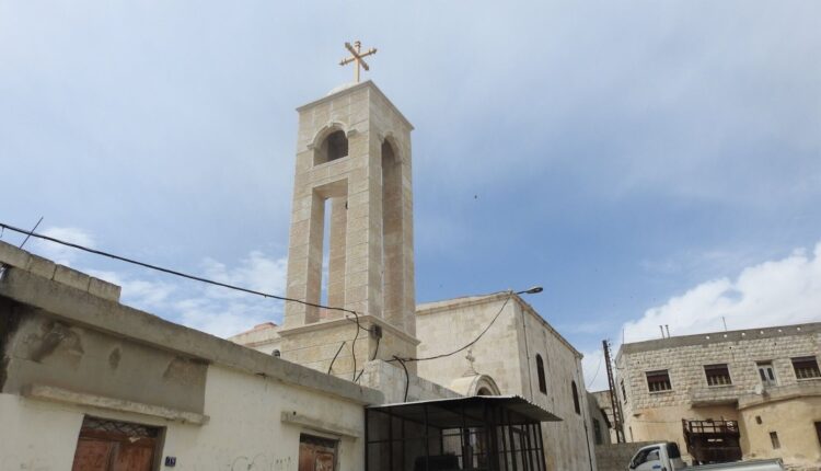 كنيسة في مدينة السقيلبية بريف حماة