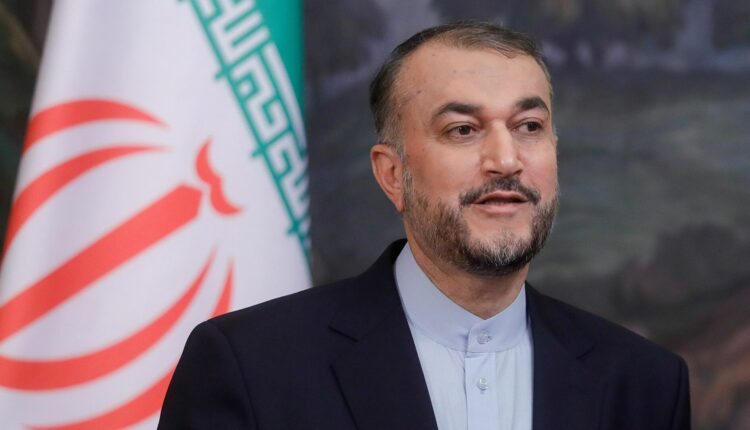 وزير الخارجية الإيراني حسين أمير عبد اللهيان