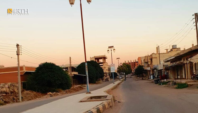الحارة الشمالية في مدينة طفس غرب درعا – نورث برس