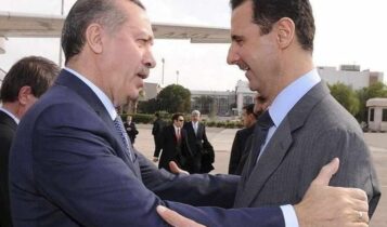 الرئيس السوري بشار الأسد من نظيره التركي أردوغان – إنترنت