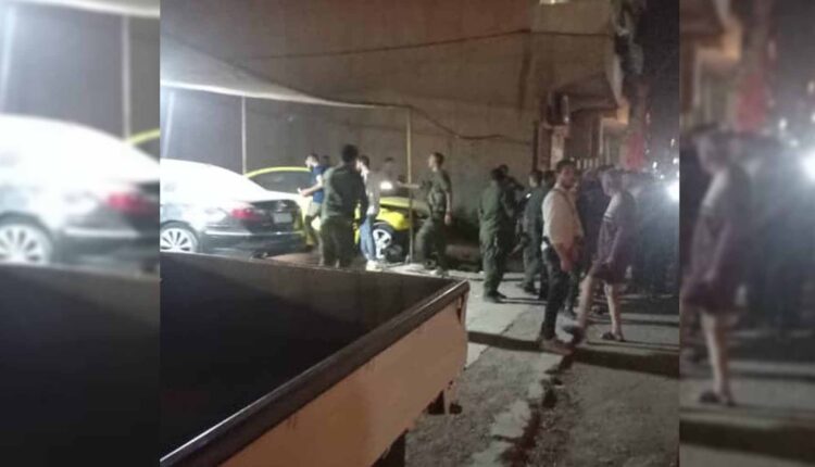 آثار انفجار عبوة ناسفة في القامشلي - متداول