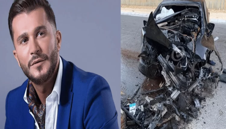 سيارة الفنان جورج الراسي بعد الحادث - متداول