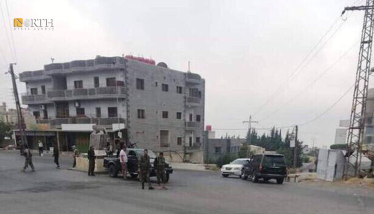 عناصر فصيل محلي تسيطر على مقر لمجموعة سليم حميد شمال السويداء- نورث برس