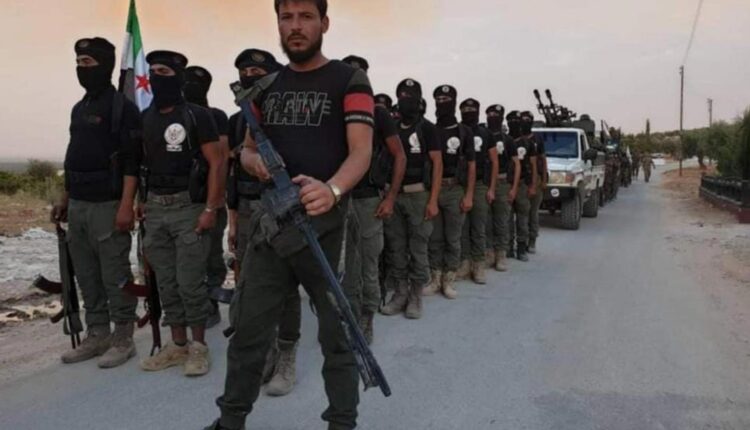عناصر للفيلق الثالث ضمن الجيش الوطني الموالي لتركيا