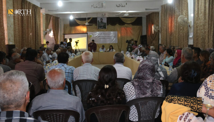 ندوة حوارية لمجلس سوريا الديمقراطية في ريف حلب الشمالي – نورث برس