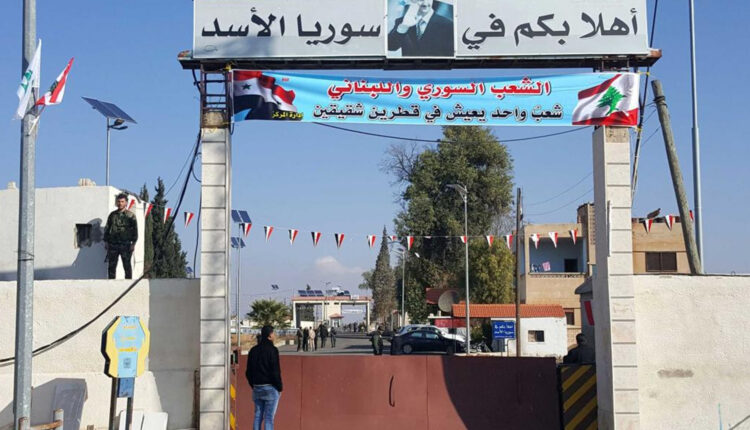 الحدود السورية اللبنانية - إنترنت