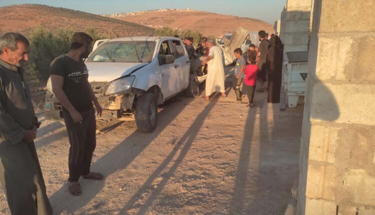 انفجار عبوة ناسفة بسيارة قيادي لفصيلٍ للمعارضة شمال إدلب