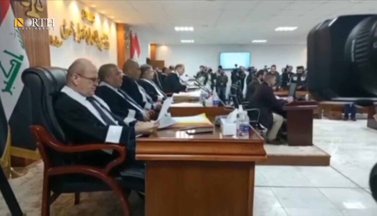 جلسة للمحكمة الاتحادية العراقية - أرشيفية/ نورث برس