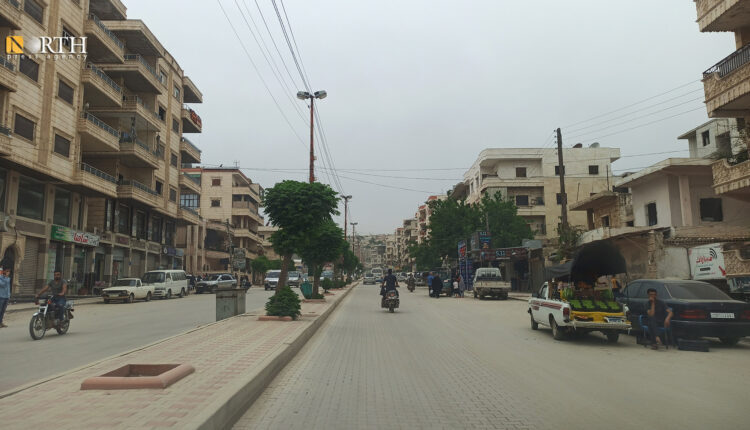 شارع جنديرس في عفرين- نورث برس