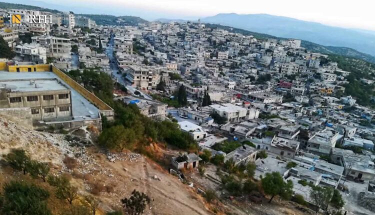 قرية اليعقوبية بريف جسر الشغور غربي إدلب- نورث برس