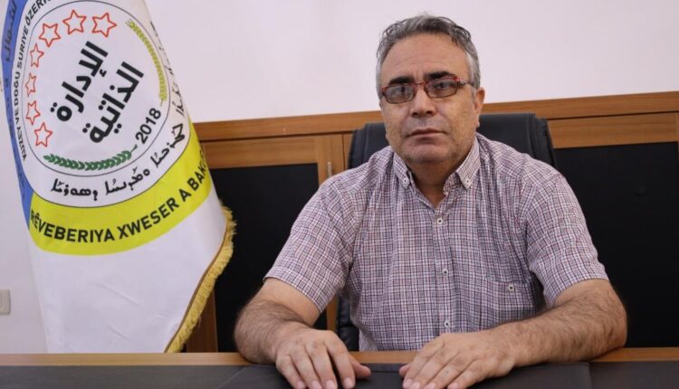 لقمان أحمي المتحدّث باسم الإدارة الذاتية لشمال وشرق سوريا - الإدارة الذاتية