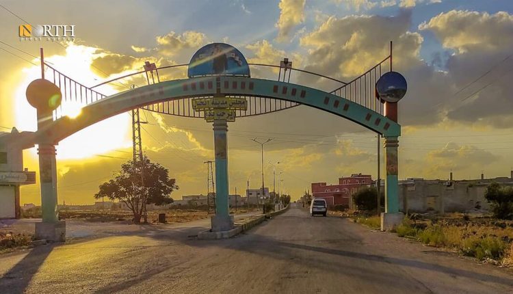 مدخل مدينة انخل شمالي درعا – نورث برس