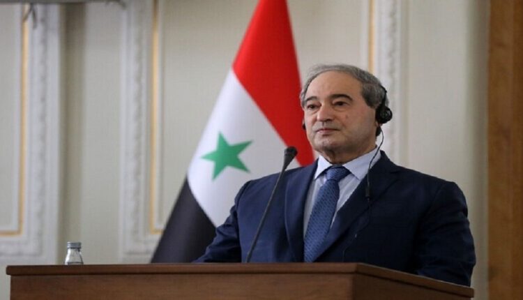 وزير الخارجية السوري فيصل المقداد