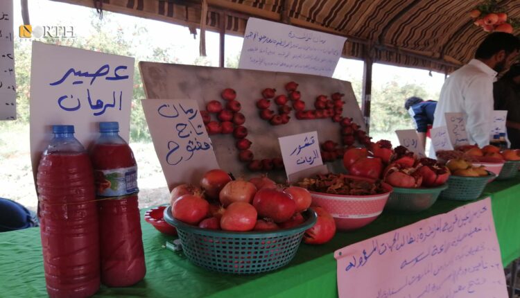 مهرجان الرمان في بلدة المراشدة شرقي دير الزور - نورث برس