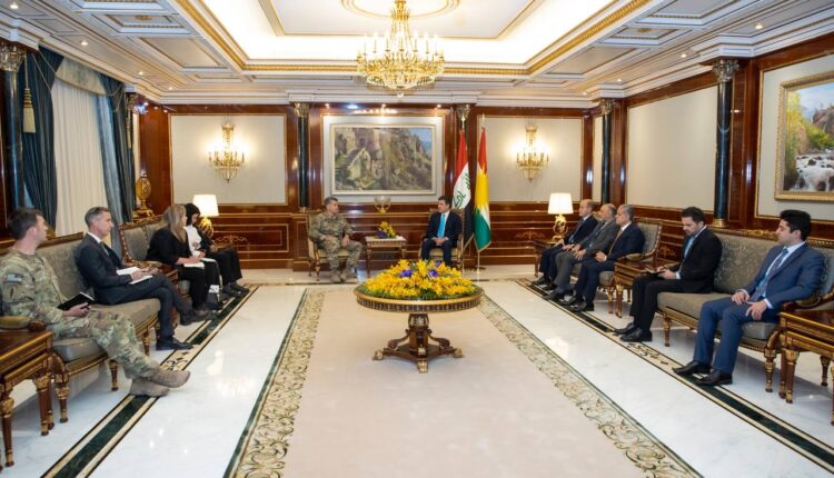 وفد التحالف الدولي في اجتماع مع رئيس إقليم كردستان العراق – رئاسة إقليم كردستان الرفاق