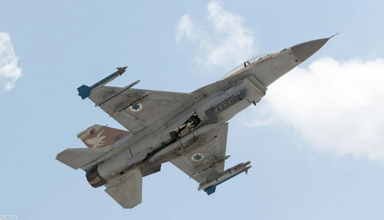 طائرة اسرائيلية طراز “F-16”