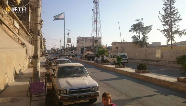 الحي الشرقي لمدينة الباب شرق حلب - نورث برس