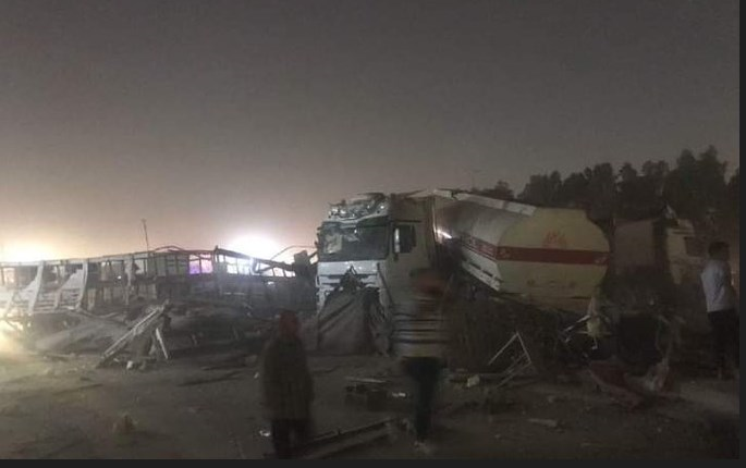 انفجار صهريج في بغداد – متداول