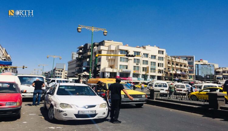 شارع المحوري وسط مدينة السويداء- نورث برس