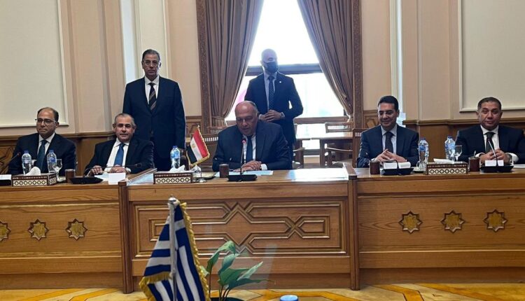 مباحثات موسعة بين مصر واليونان بمقر الخارجية المصرية - إنترنت