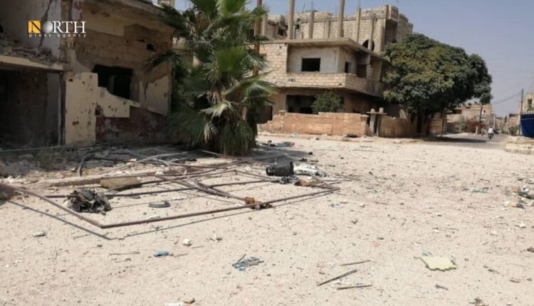 أضرار في حيّ طريق السدّ نتيجة الاشتباكات – نورث برس