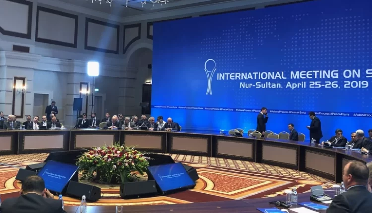 اجتماع سابق لمباحثات آستانا في العاصمة الكازاخية نور سلطان - أنترنت